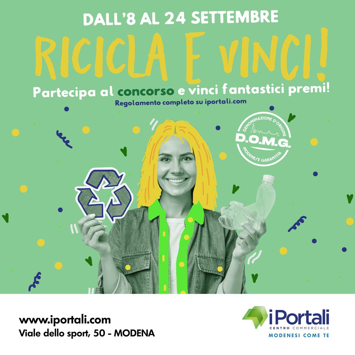 centro commerciale i portali concorso ricicla e vinci