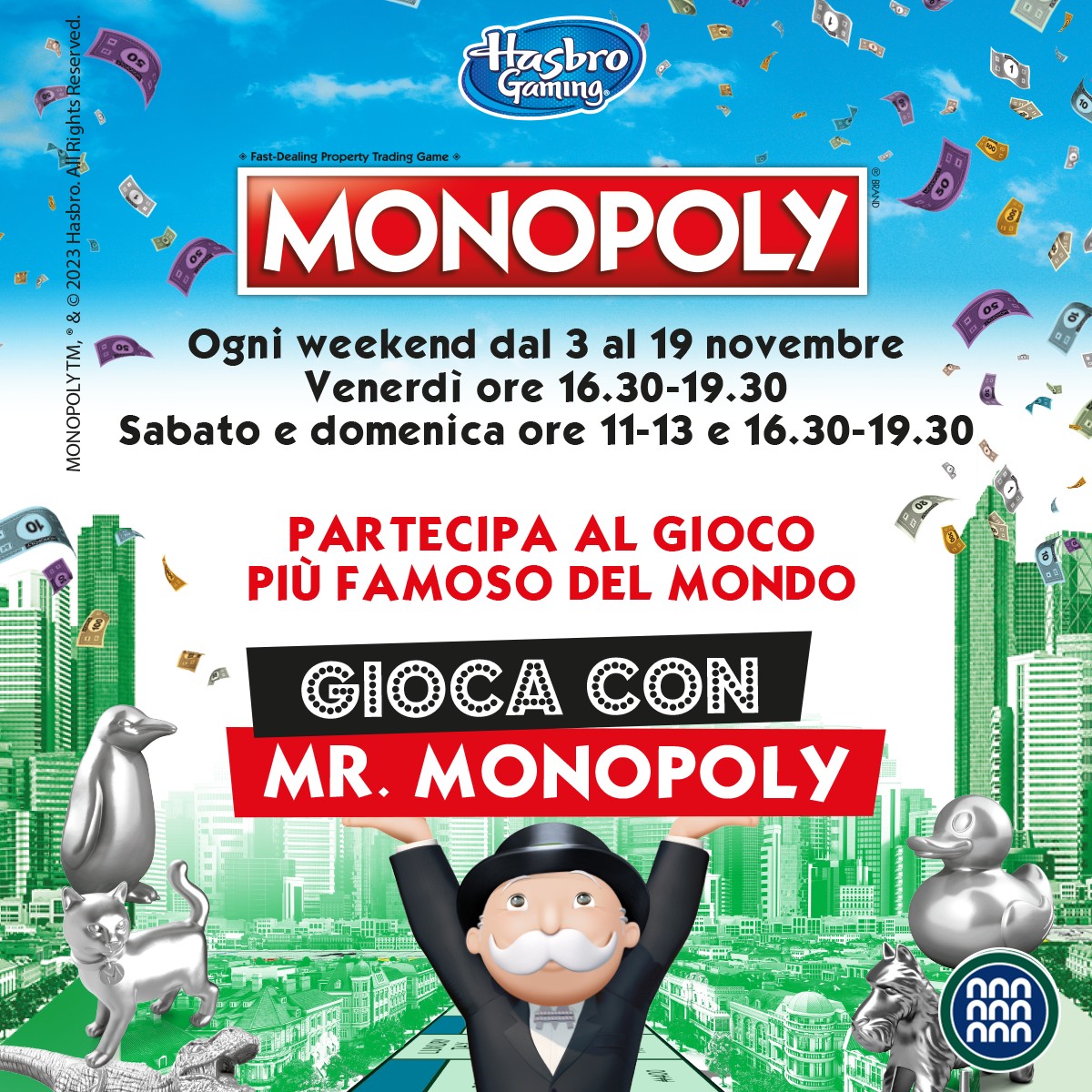 centro commerciale porte di catania concorso monopoly thekom