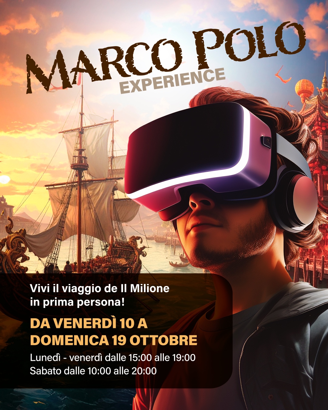 Evento Marco Polo VR Experience a Rescaldina