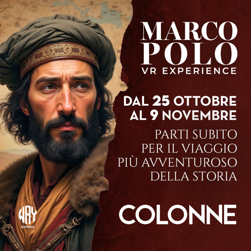 Immagine promozionale evento Marco Polo a Colonne